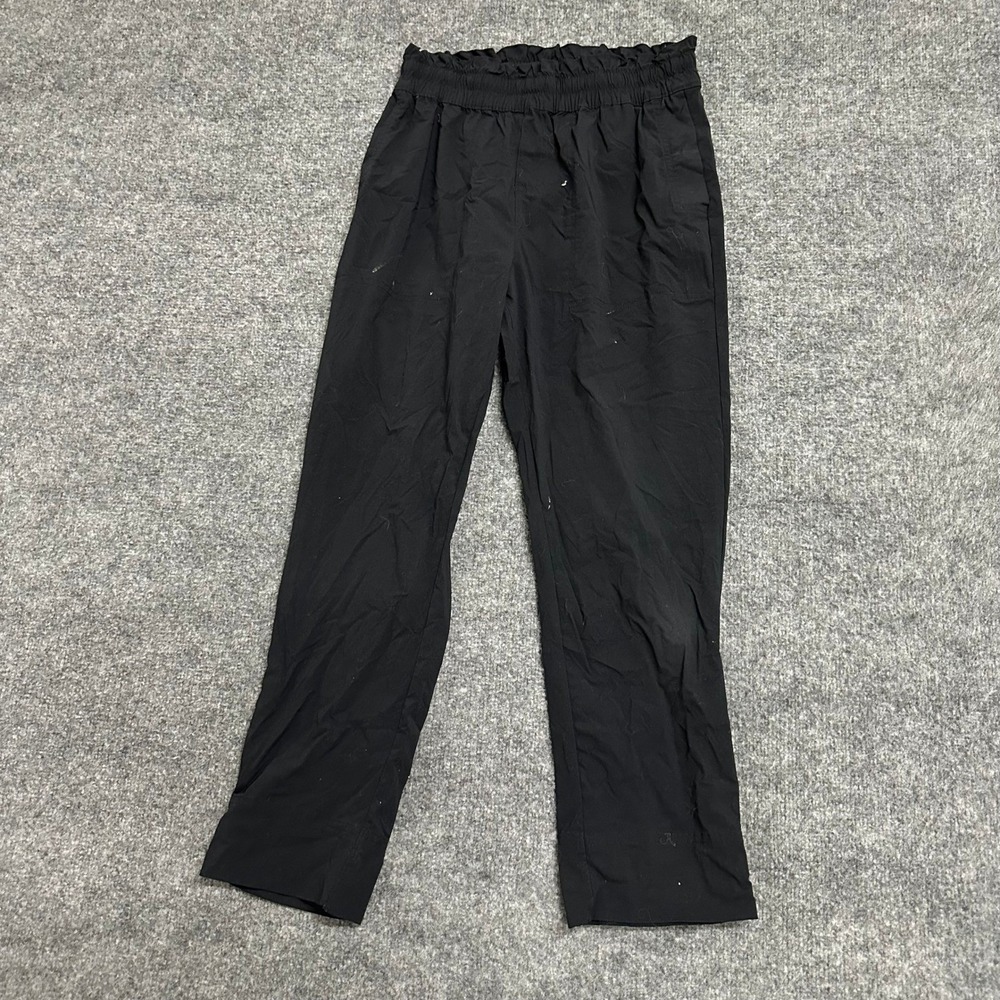 Columbia Pants Womens Size S Black Elastic Waist Lightweight Hiking AK2988 Good